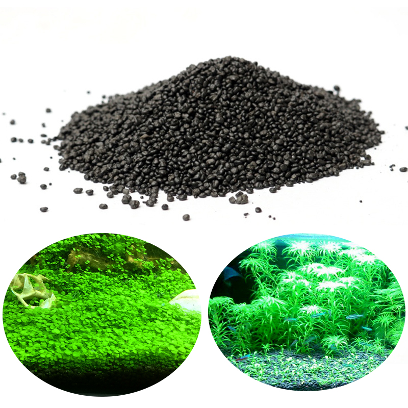 Aquarium Plant Seeds - 水族館の水草泥植物の種子土壌水槽底砂栄養土壌黒泥水草水槽底土壌肥料