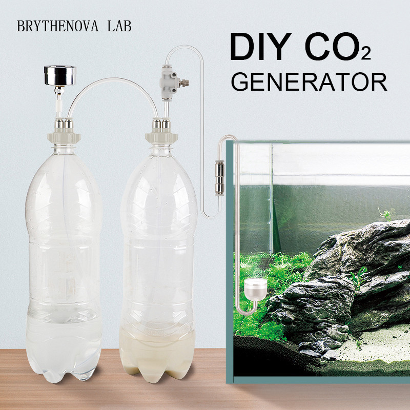 Planted Aquarium Parameters - CO2発生器 水槽用CO2システムキット 発生器バルブボトル 反応装置 水槽用モスプラント用