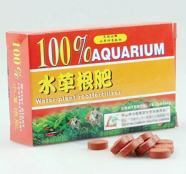 Aquarium Plant Fertilizer - 36個入り 水槽用 水草 根元肥料 簡単使用 緩効性