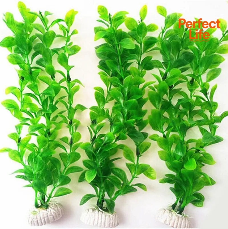 Aquarium Plant Nursery - 人工芝水族館の装飾植物水植物プラスチック水槽アクセサリーシミュレーション水生植物