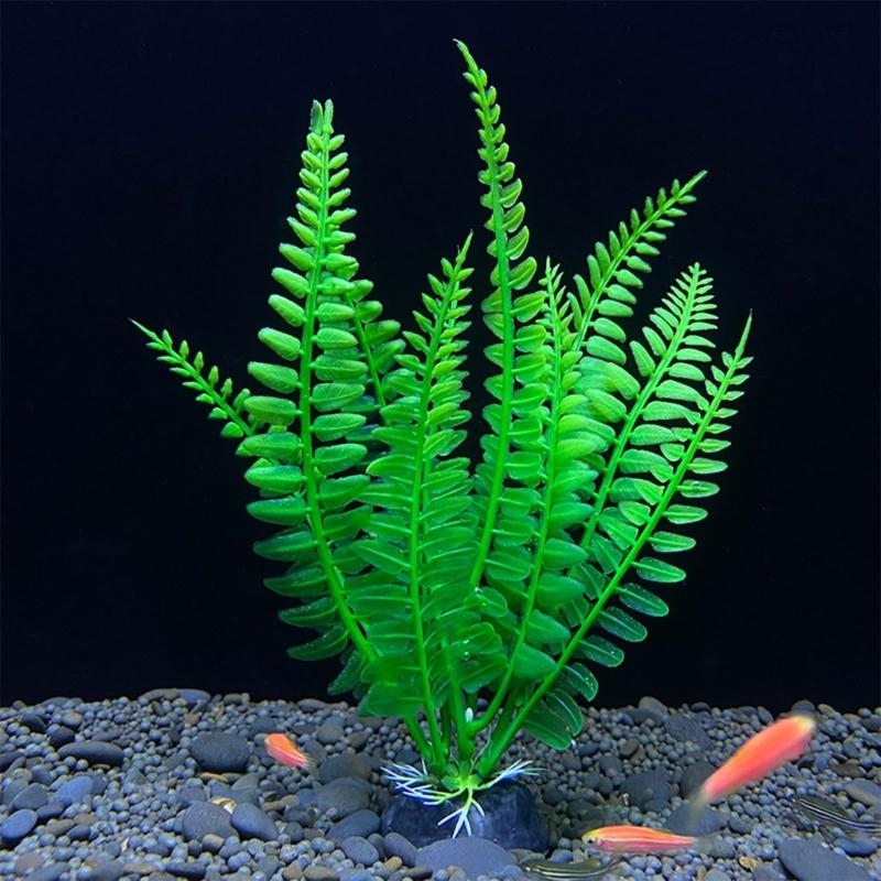 Aquarium Plant Grass - 人工水植物人工水草水槽水族館の装飾植物水生植物水槽の装飾