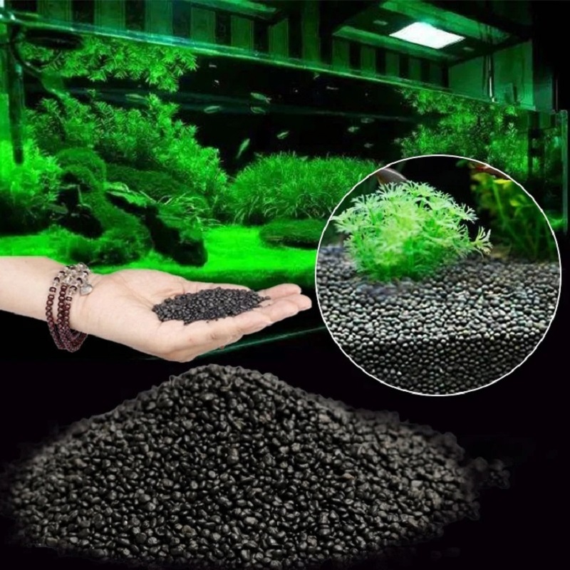 水槽水草泥植物種子土壌水槽底砂栄養土壌黒泥水草水槽底土壌肥料 - Aquarium Plant Seeds のレビューと価格
