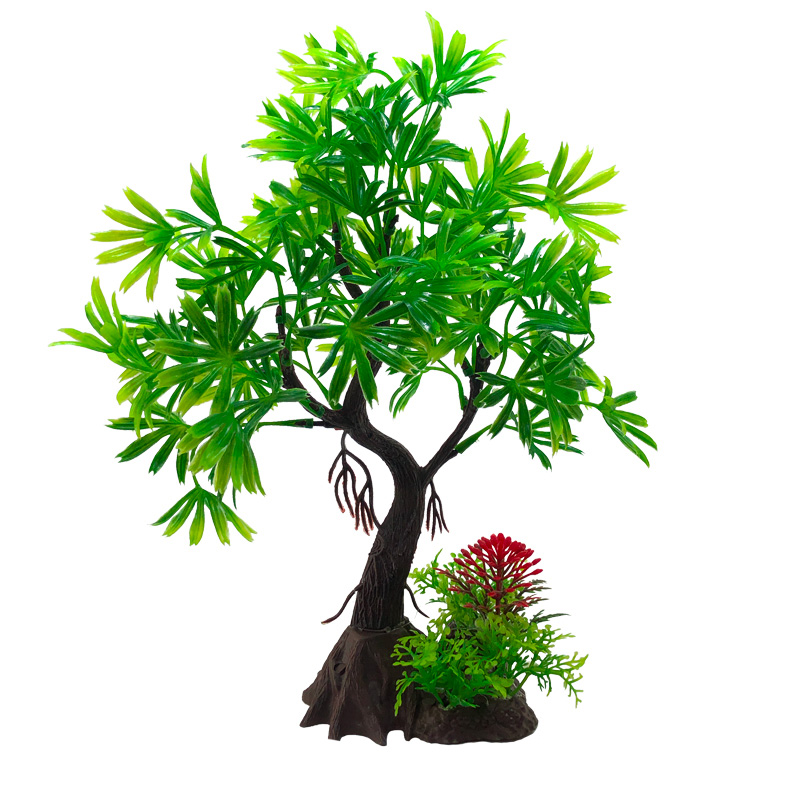 装飾的な人工植物,木,DIY,魚のタンク,イスラムの植物の草 - Aquarium Plant Nursery のレビューと価格