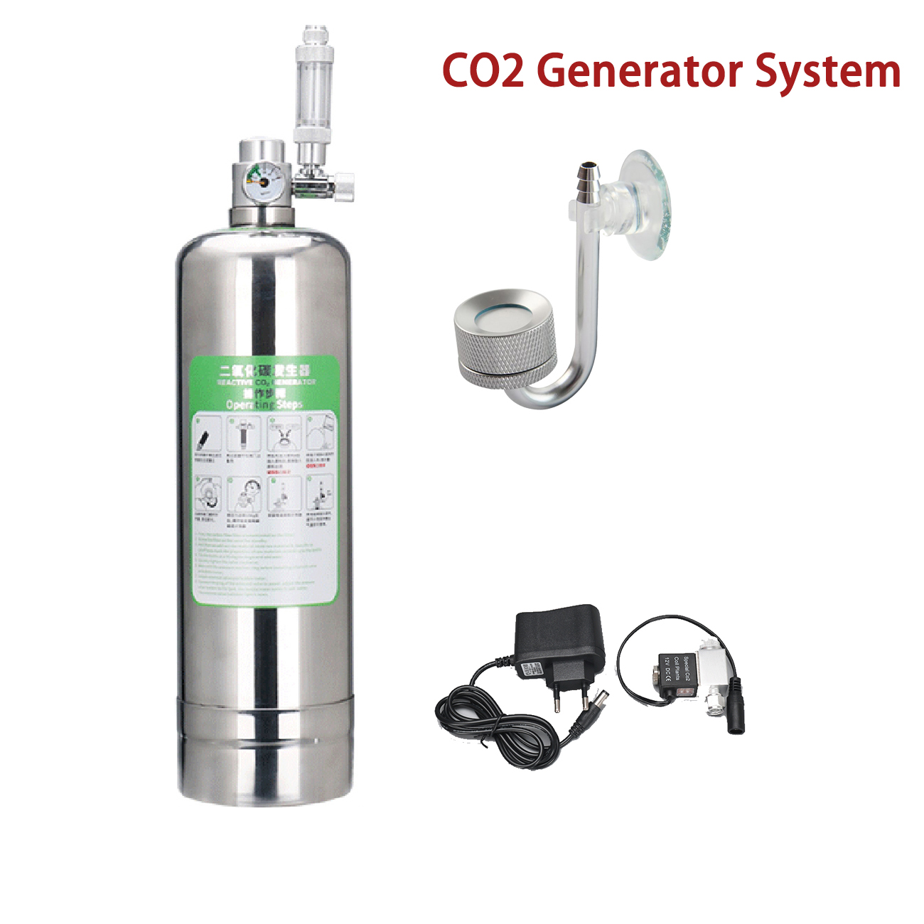 水族館 CO2 発生器システムキットステンレス鋼 CO2 シ - Planted Aquarium Parameters のレビューと価格