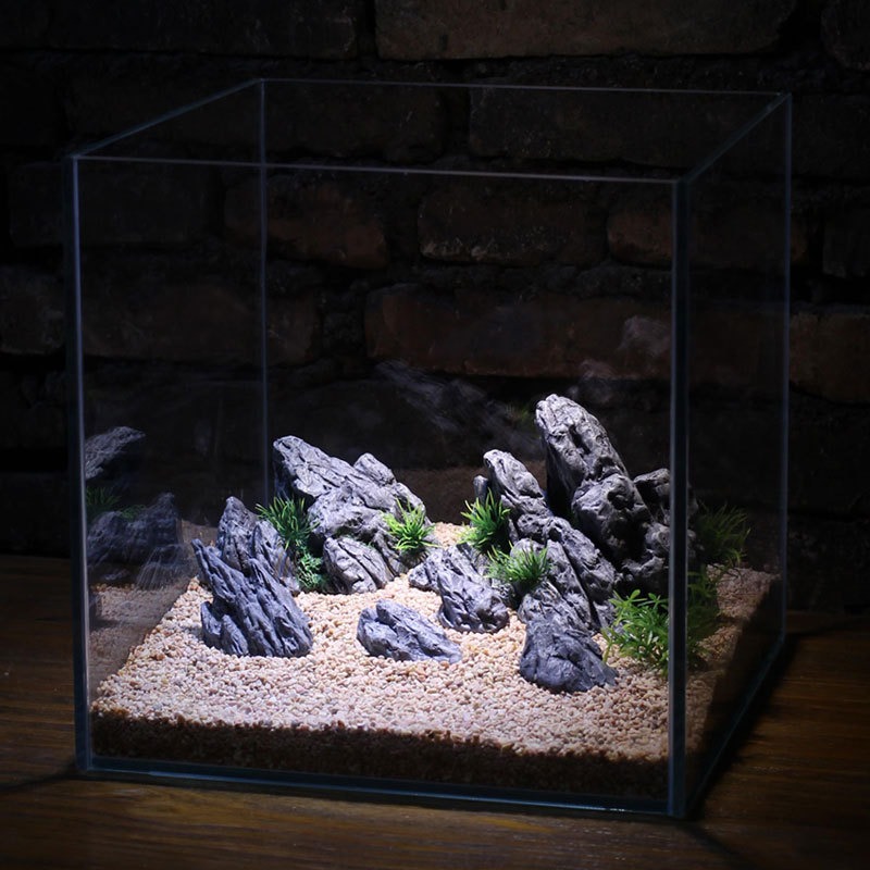 水槽装飾シミュレーション石造りの景石風景水生植物飾り小型水槽 - Planted Aquarium Aquascape のレビューと価格