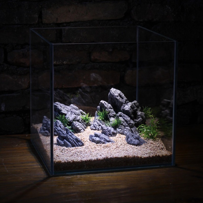水槽装飾シミュレーション石造りの景石風景水生植物飾り小型水槽 - Planted Aquarium Aquascape のレビューと価格