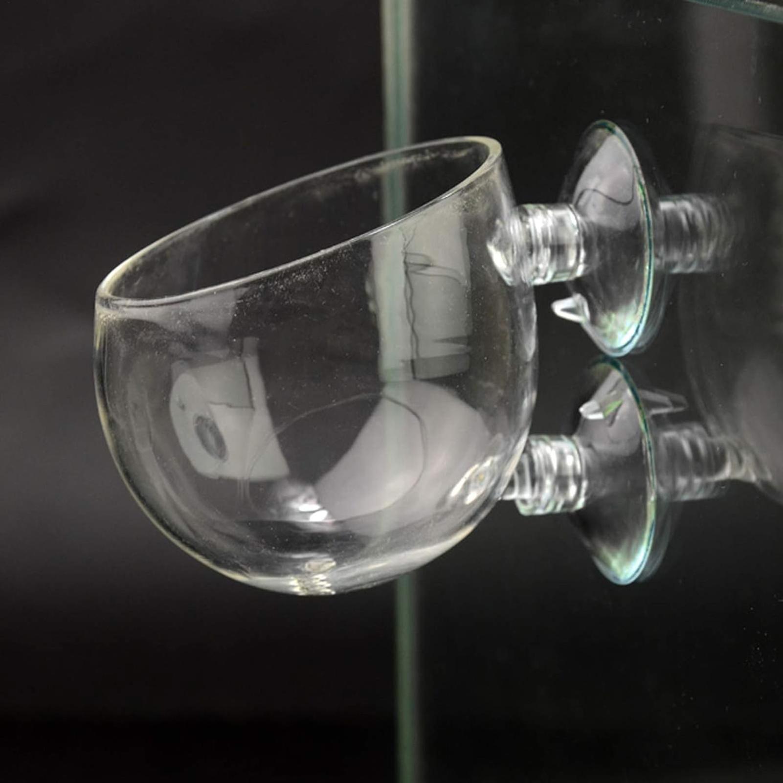 水槽用ガラス製植木鉢、吸盤付き、生きた植物用、水槽ホルダー、 - Aquarium Plant Gel のレビューと価格