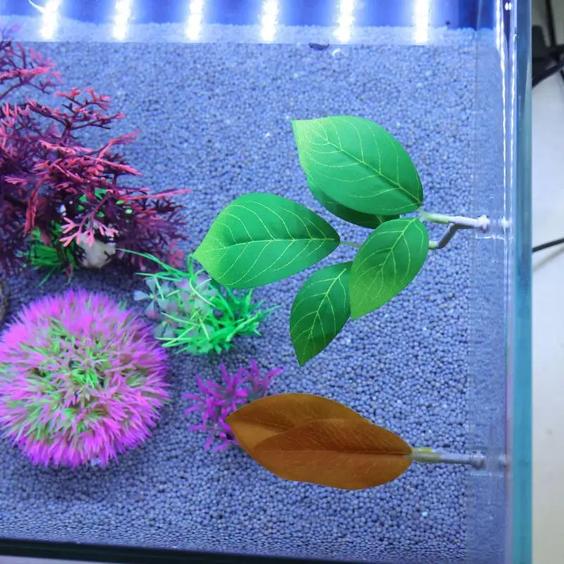 ベタ魚用リーフハンモック水槽装飾植物ベッド、リラックスや産卵 - Planted Aquarium Betta のレビューと価格