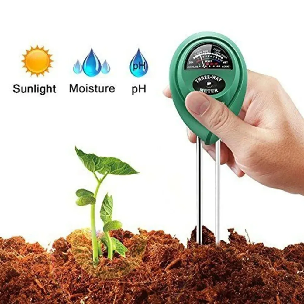 1PC ポータブル 3in1 水分・太陽光・pHメーター 土 - Tissue Culture Plant のレビューと価格