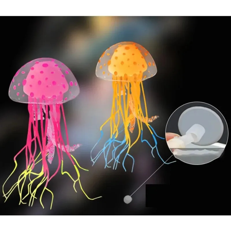 人工水泳発光クラゲ水族館の装飾水槽水中生きた植物発光飾り水生 - Planted Aquarium Aquascape のレビューと価格