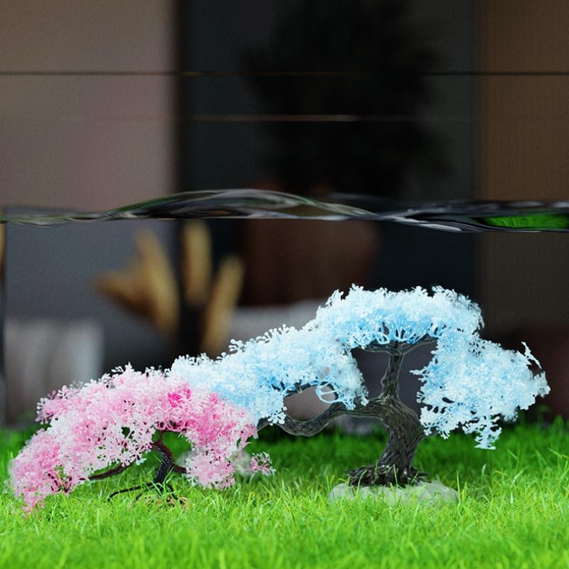 模擬木人工プラスチック水生植物 DIY マイクロランドスケー - Planted Aquarium Aquascape のレビューと価格