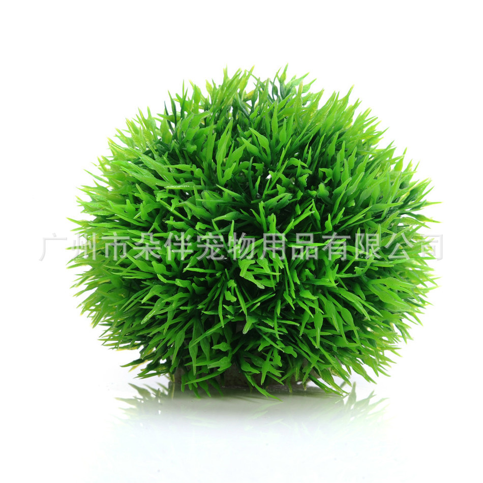 シミュレーション草ボール水族館の装飾水雑草飾り植物水槽装飾 - Aquarium Plant Grass のレビューと価格