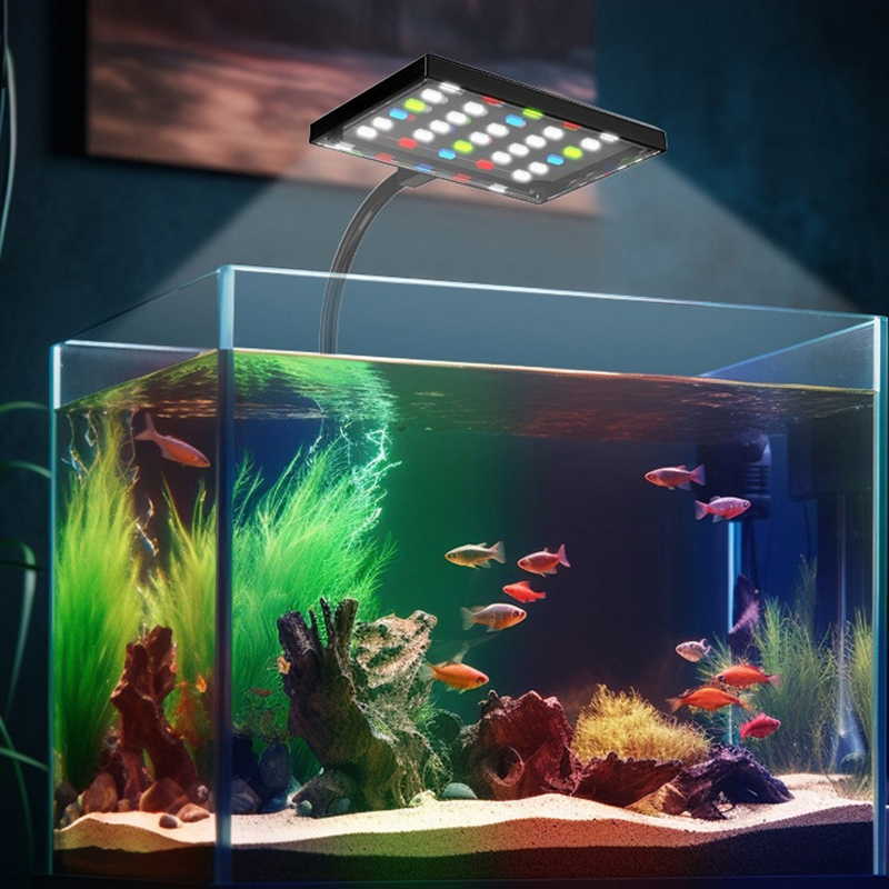 水族館 USB LED ライトフルスペクトル水生植物成長ラン - Aquarium Plant Nursery のレビューと価格