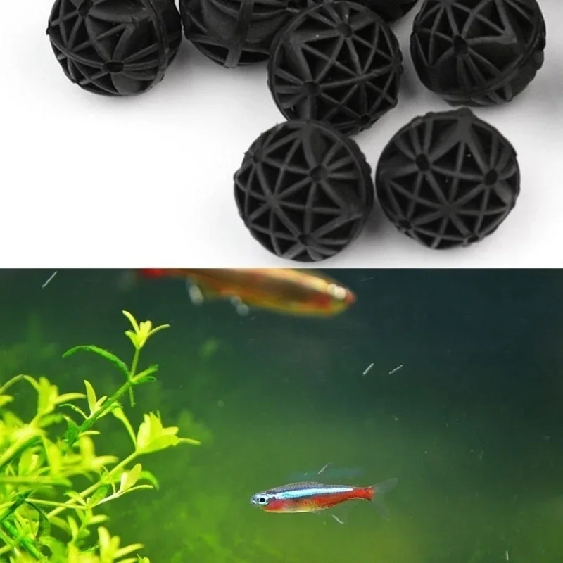 20 個 16 ミリメートル水族館バイオボールフィルターメデ - Aquarium Plant Fertilizer のレビューと価格