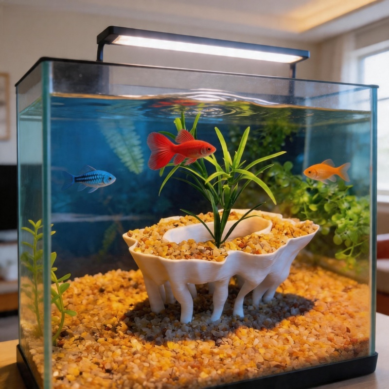 3Dプリントされた木の根の形をした水槽用植物、植木鉢も水槽の - Aquarium Plant Nursery のレビューと価格