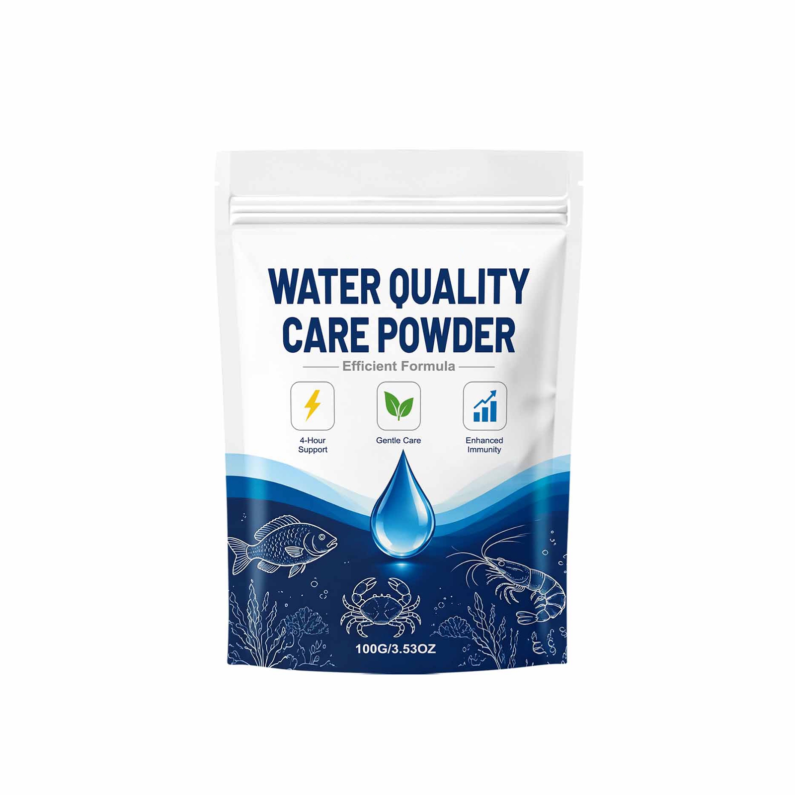 1/2/3/5 個のクリーナー水浄化粉末、濁水用、長持ちする - Aquarium Plant Fertilizer のレビューと価格